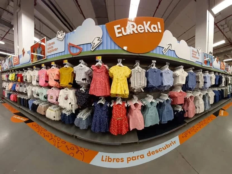 Implementación textil infantil en punto de venta